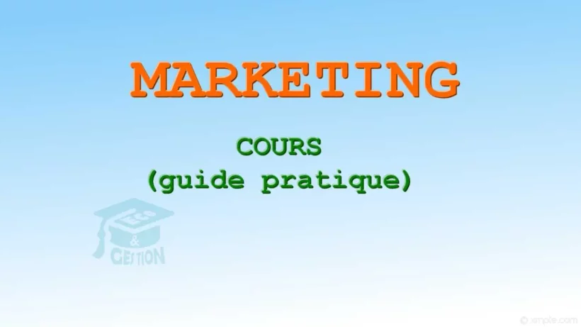 cours de marketing PDF complet