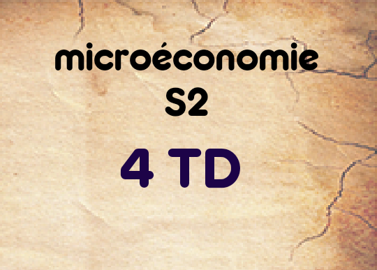 exercices de microéconomie s2 producteur