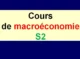 cours de macroeconomie s2