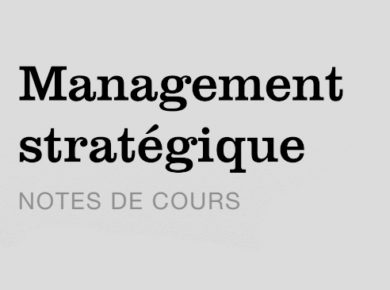 management stratégique cours