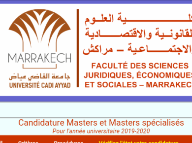 candidature masters et masters spécialisés fsjes marrakech
