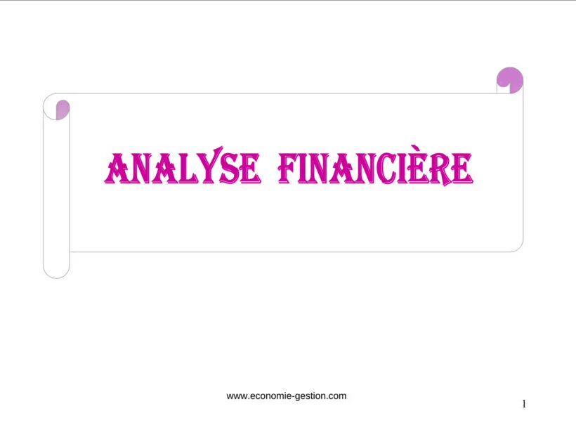 cours complet d'analyse financière pdf