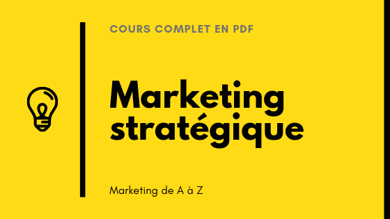 cours de marketing stratégique pdf