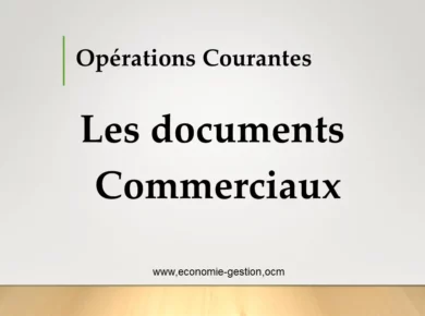 documents commerciaux cours pdf