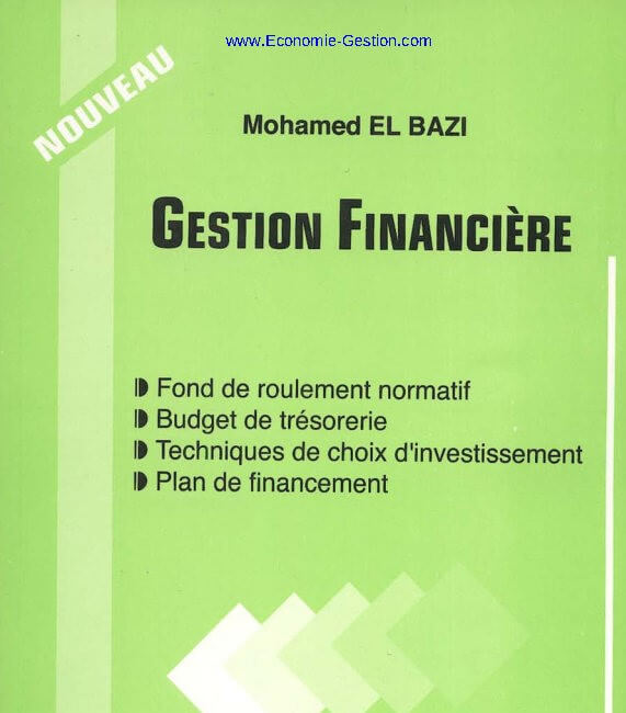 livre de gestion financière