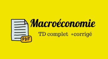2 exercices corrigés en macroéconomie L2 [TD ]