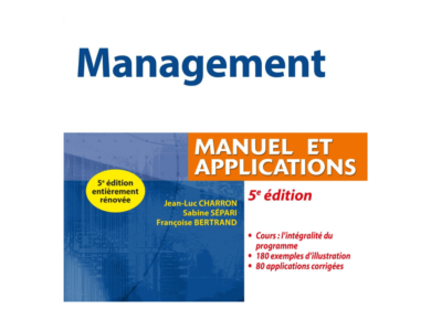 livre de  Management exercices corrigés PDF