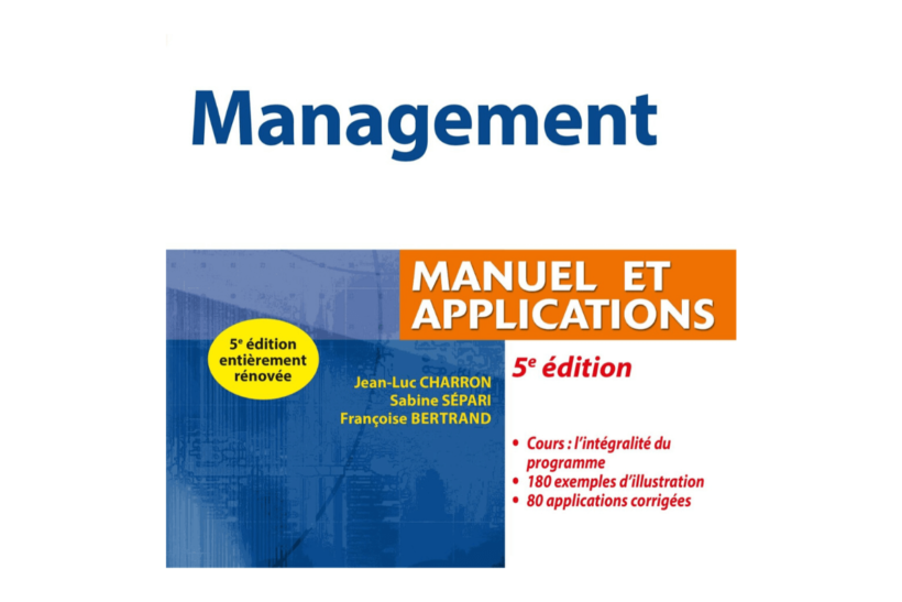 livre de  Management exercices corrigés PDF