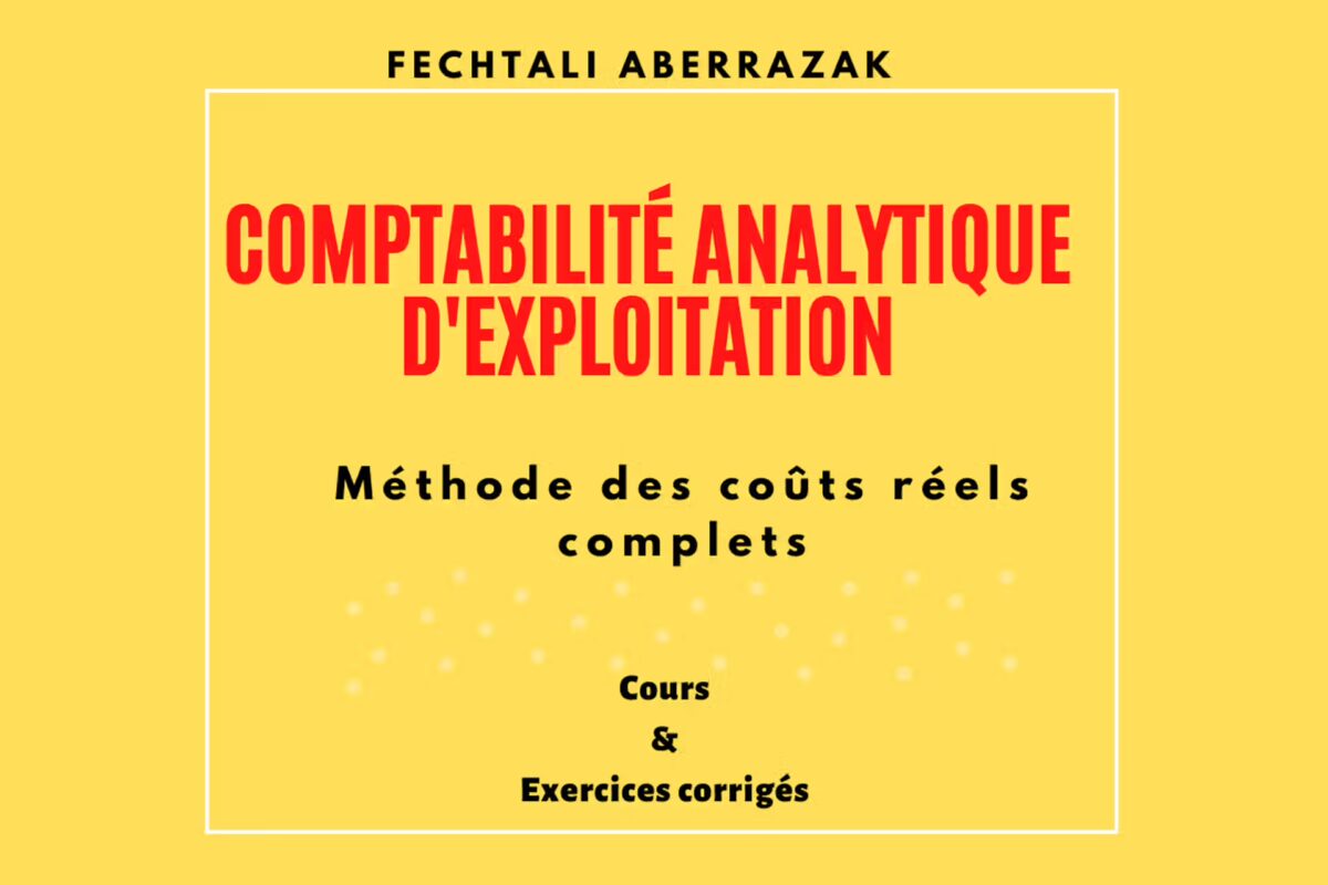 Livre de comptabilité analytique fechtali PDF