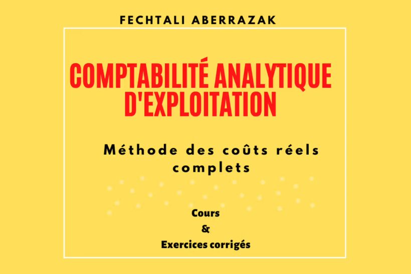 Livre de comptabilité analytique fechtali PDF