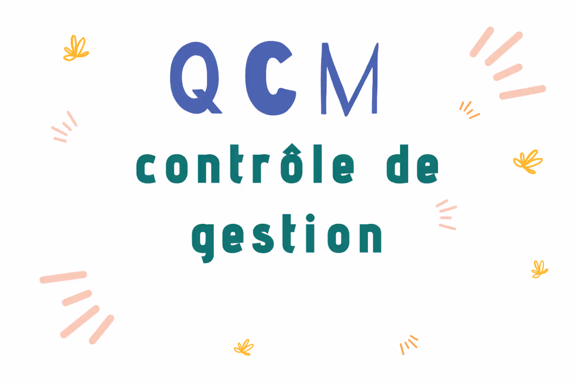 37 QCM corrigé de contrôle de gestion PDF