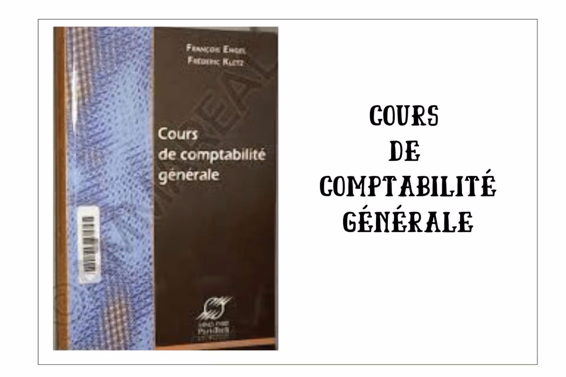 cours de comptabilité générale pdf