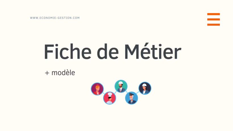 Comment créer une modèle fiche de poste