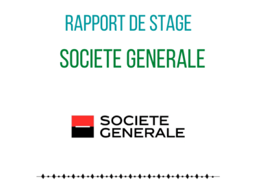 Exemple de rapport de stage SOCIETE GENERALE