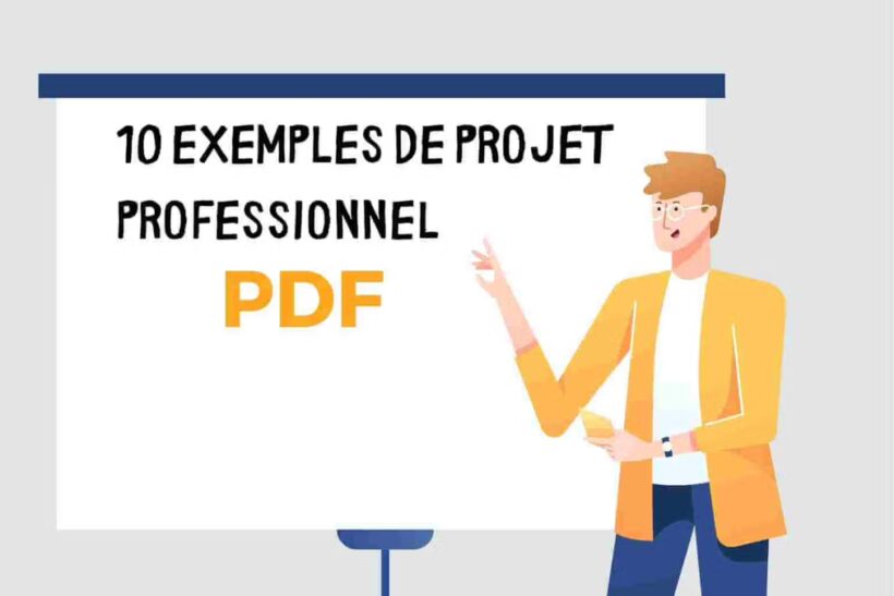 exemple de projet professionnel étudiant pdf gratuit