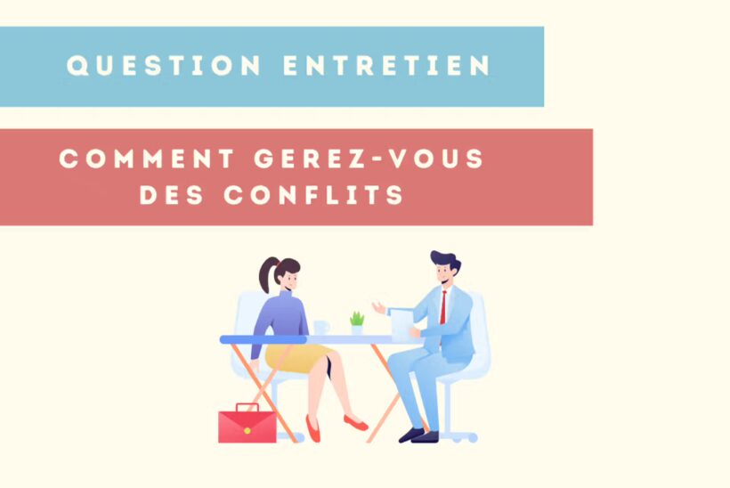question Entretien Comment gérez-vous les conflits au travail 