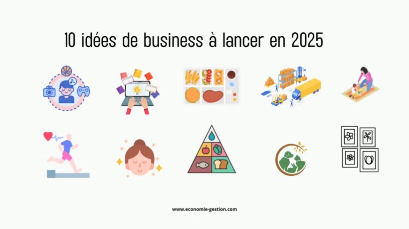 10 idées de business à lancer en 2025