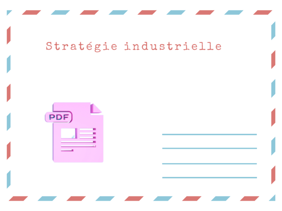 Stratégie industrielle - télécharger le cours pdf